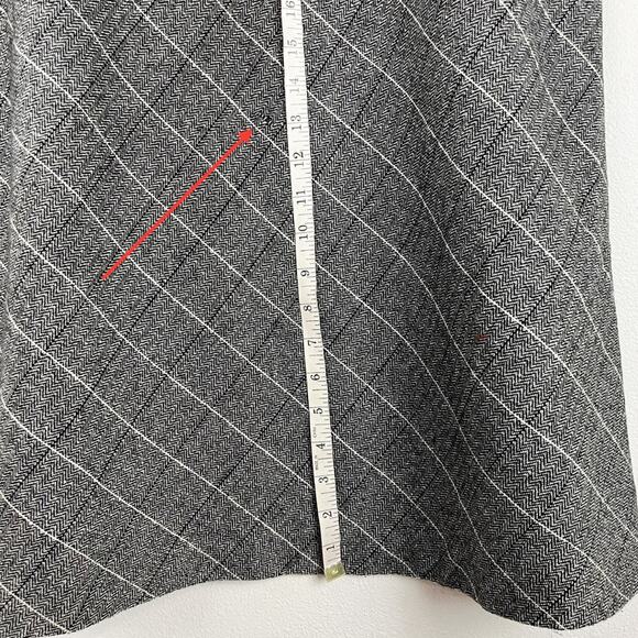 Vintage Women’s Skirt A Line Wool Blend Winter Plaid Maxi‎ Dark Academia - Picture 9 of 9